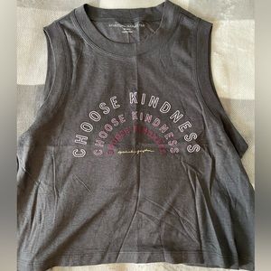 NWT Spiritual Gangster “Choose Kindness” Crop Tank